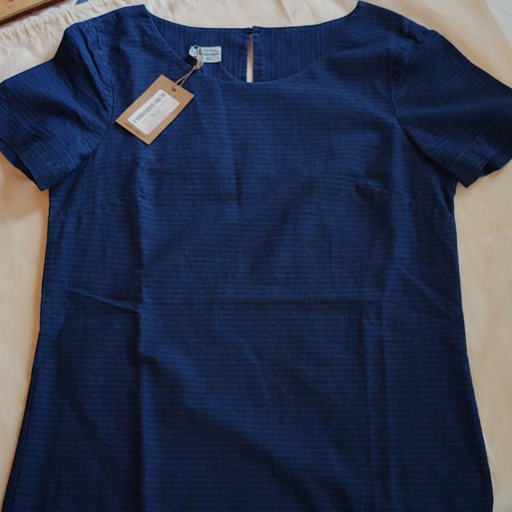 Bridge & Burn Lowell Indigo Stripe shirt